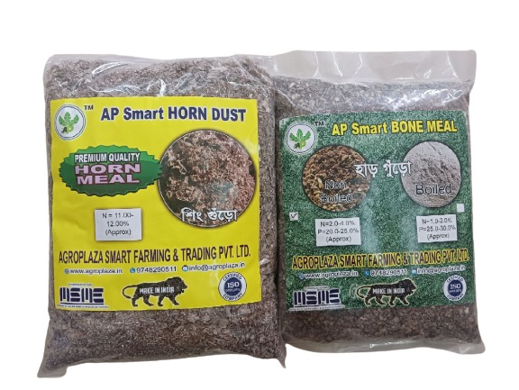 Horn Dust and Bone Meal Organic fertilizer combo pack